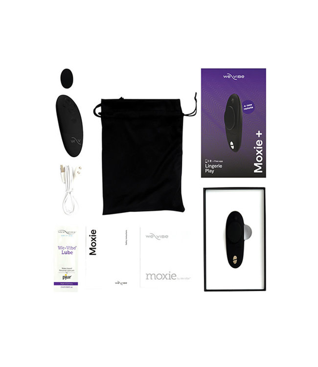 We-Vibe Moxie+ Panty Vibe Black