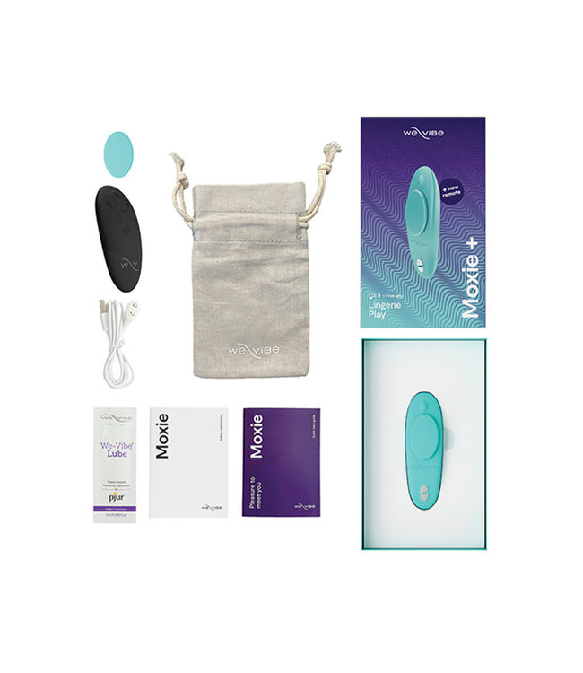 We-Vibe Moxie+ Panty Vibe Aqua