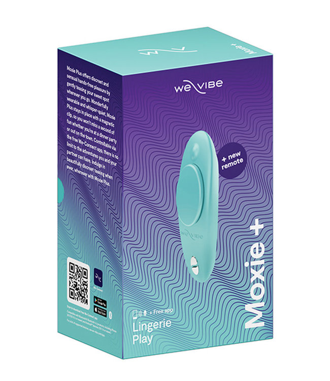 We-Vibe Moxie+ Panty Vibe Aqua