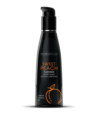 Wicked Sensual Care Water Based Lubricant Sweet Peach 4oz