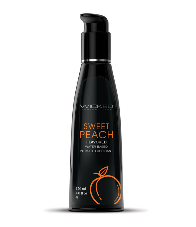 Wicked Sensual Care Water Based Lubricant Sweet Peach 4oz