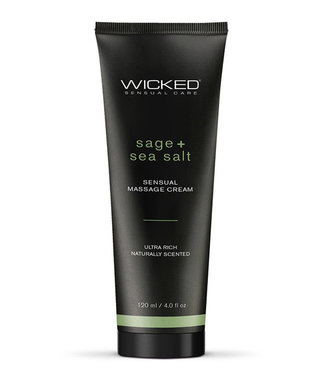 Wicked Sage + Sea Salt Sensual Massage Cream 4oz