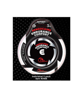 Endurance Lubricated Flavored Condoms 3pk