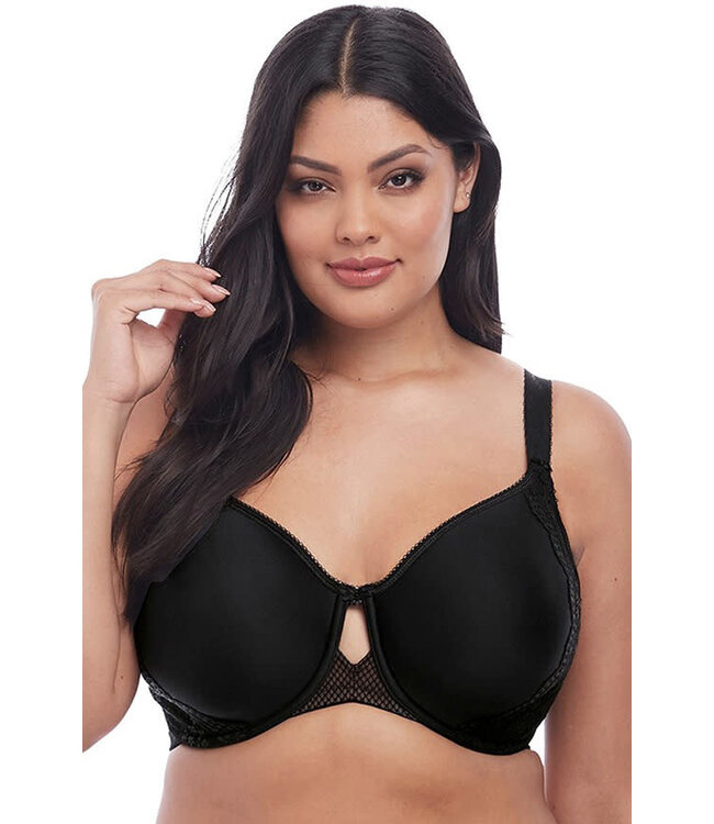 Elomi Charley Bandless Spacer Black Bra EL4383