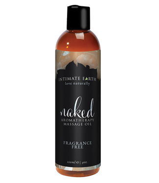 Intimate Earth Massage Oil Naked 4oz