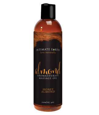 Intimate Earth Massage Oil Almond 4oz