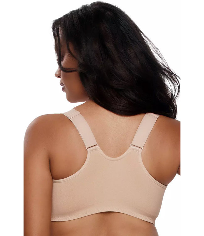 Felina Utopia Front-Close Racerback T-Shirt Warm Neutral Bra 155149