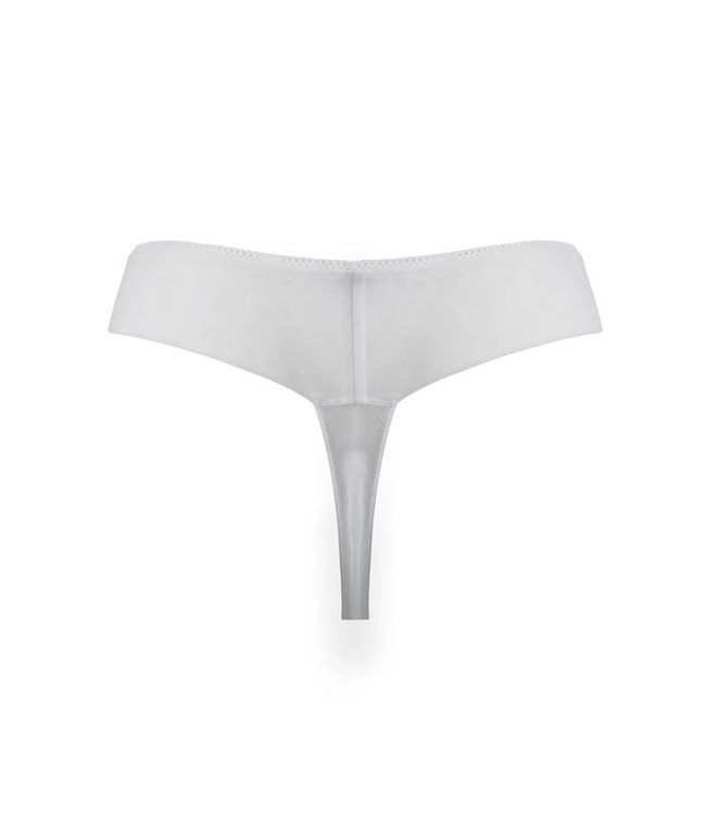 Ooo La La White Thong 28604