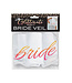 Glitterati Bride Veil Rose Gold/White