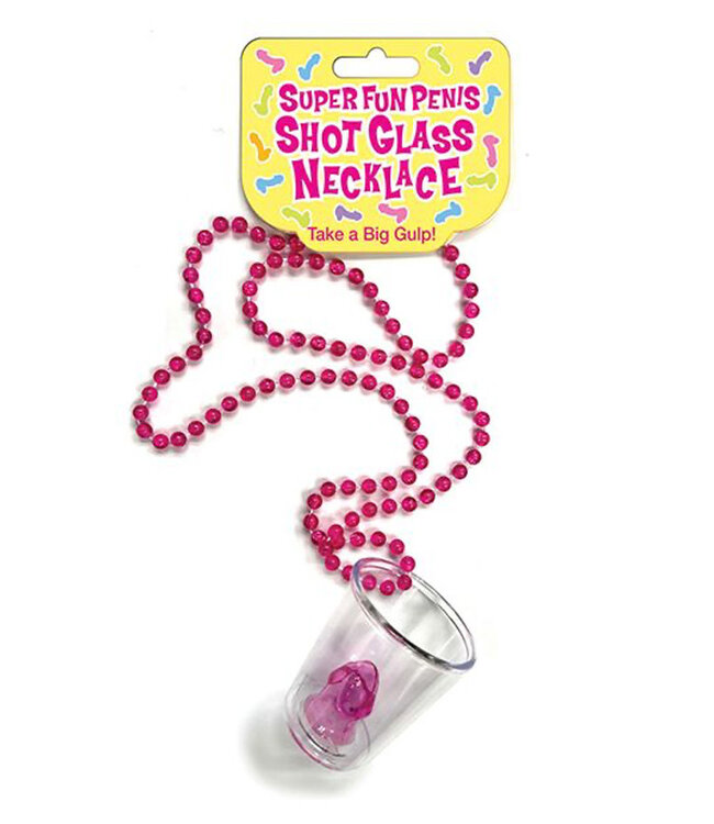 Super Fun Penis Shotglass Necklace