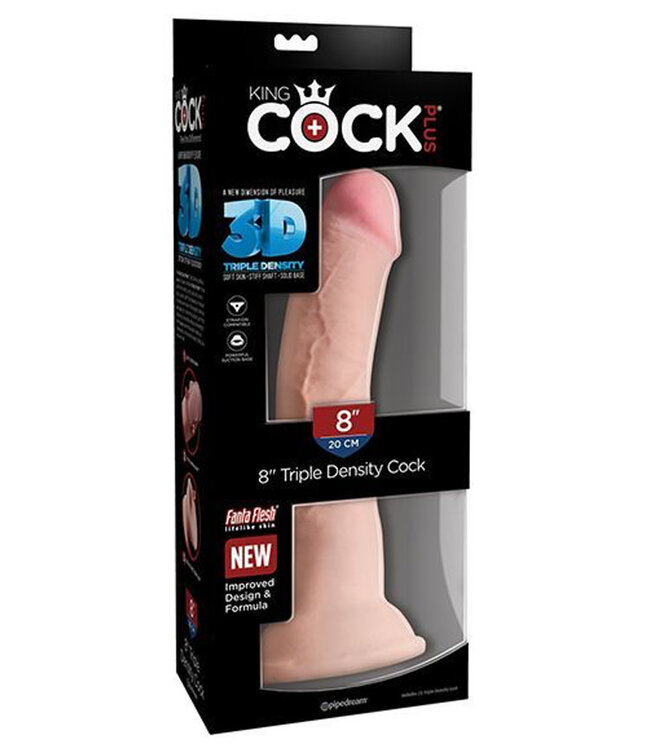 King Cock Plus 8" Triple Density Cock