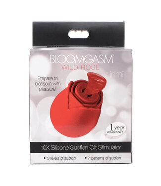 Inmi Bloomgasm Wild Rose 10x Clitoral Stimulator