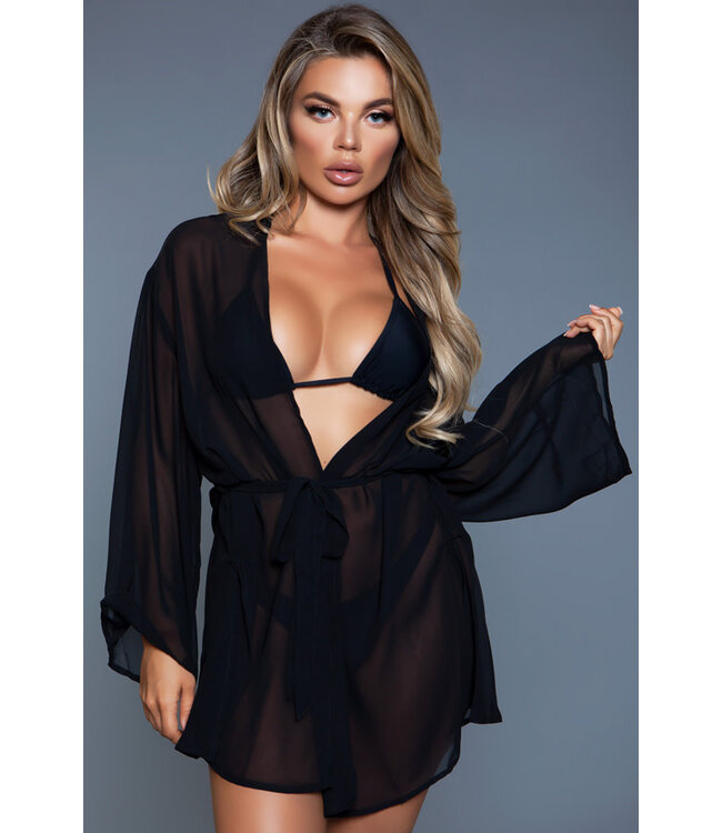 Melanie Black Robe 2136