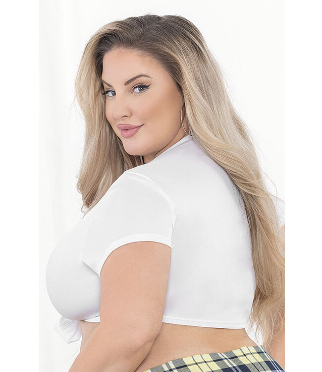 Mindy Plus Tie Top 2255X