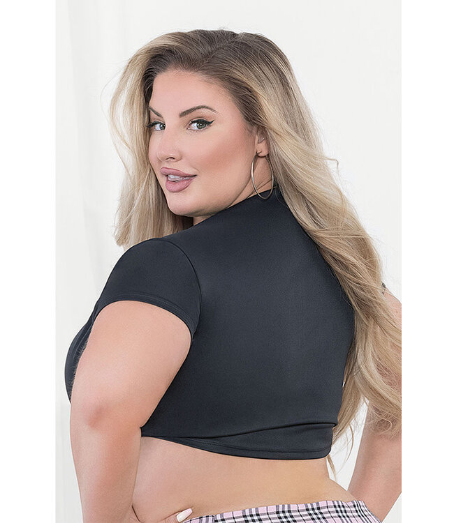 Mindy Plus Tie Top 2255X