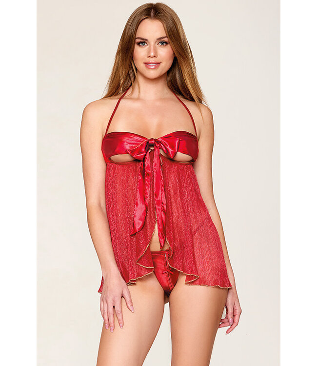 Zoey Red Babydoll 13088 One Size