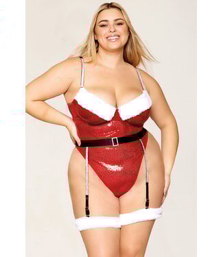 Mistletoe Sweetie Plus Teddy 13056X
