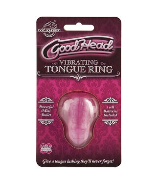 GoodHead Vibrating Tongue Ring Pink