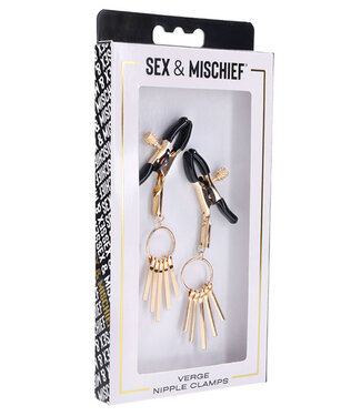 SS S&M Verge Nipple Clamps