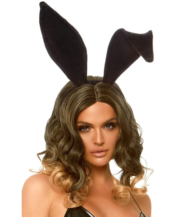 Bendable Velvet Bunny Rabbit Ear Headband A2868 One Size