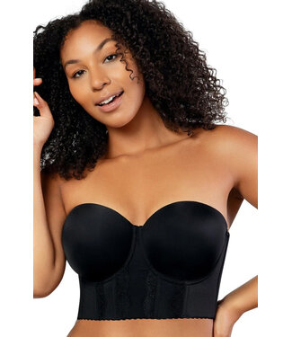 Parfait Elissa Strapless Black Bra P50116