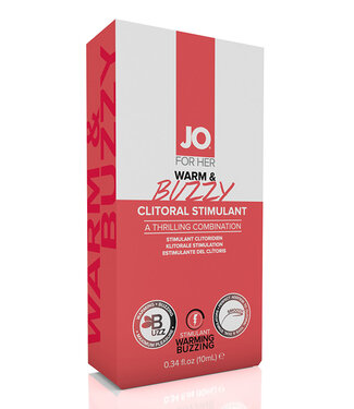 JO Warm & Buzzy Clitoral Stimulant Cream 0.34oz