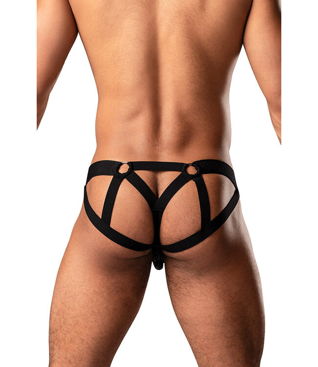 Malek Black Men's Jockstrap 352907