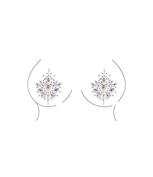 Shots Bliss Dazzling Nipple Bling Sticker One Size