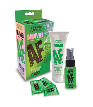 Numb Af Kit Gel Spray And Mints