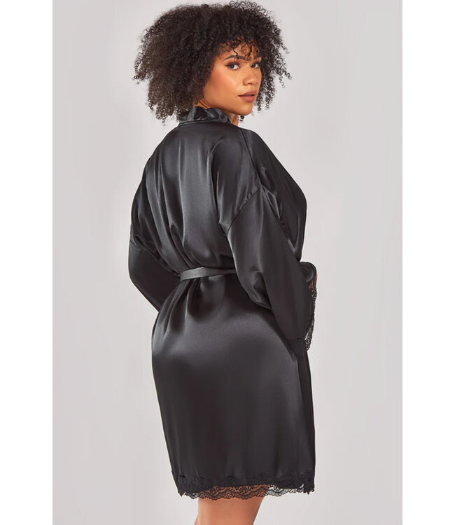 Leia Plus Black Robe 78321X