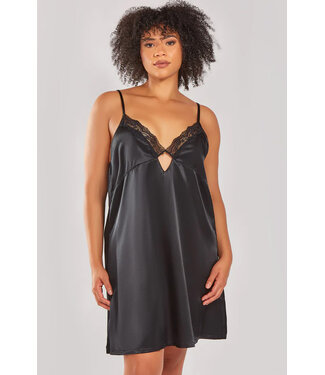 Nicole Plus Black Chemise 78322X