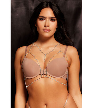 Silver Diamond Bralette HD01160A