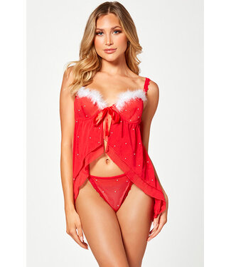 Holiday Lover Red Babydoll 11575