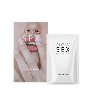 Bijoux Indiscrets Slow Sex Oral Sex Strips 7-Pack