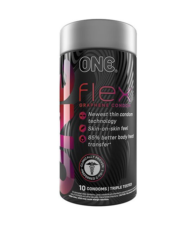 One Flex Graphene Condom Pack of 10
