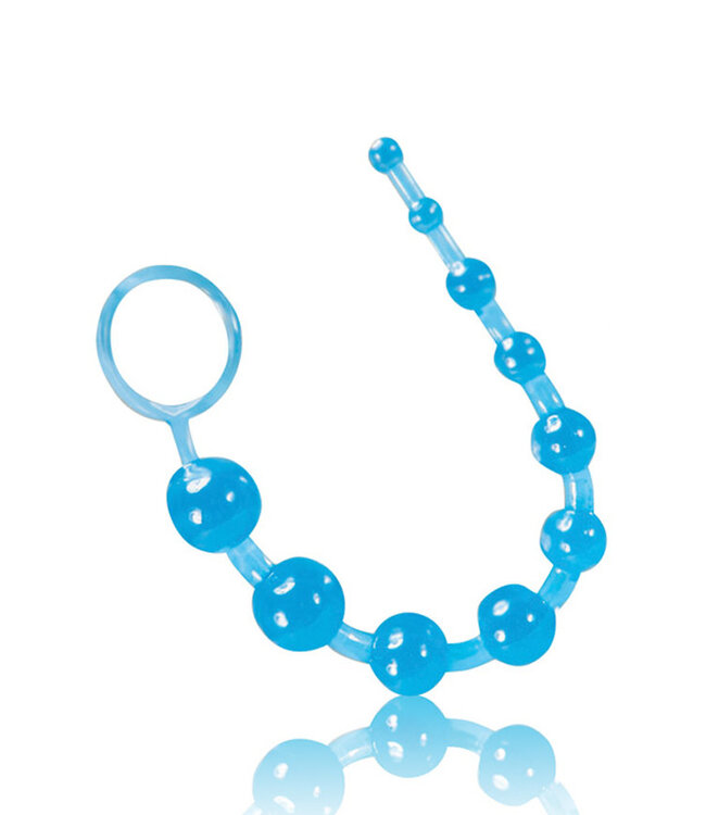 Blush B Yours Basic Anal Beads Blue
