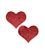 Pastease Coverage Glitter Heart Red