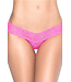 Pink Lace Thong 94