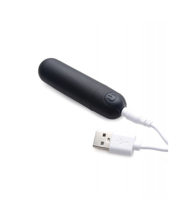 Bang! Vibrating Bullet w/ Remote Control Black