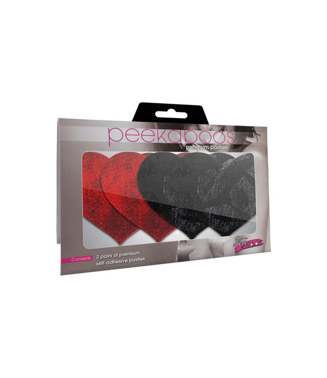 Stolen Kisses Hearts Pasties PK003H