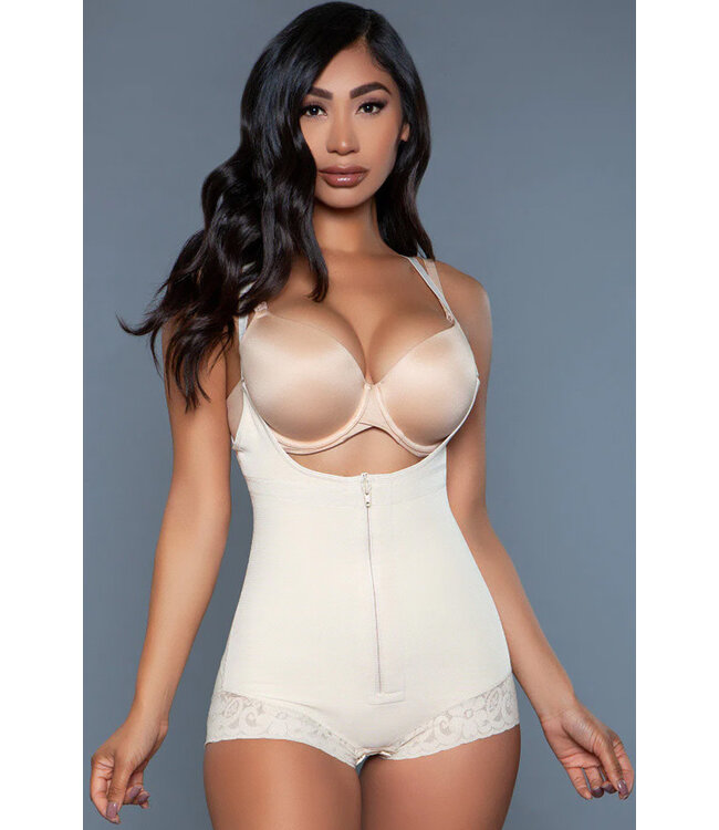 Tummy Control Nude Bodysuit 2175