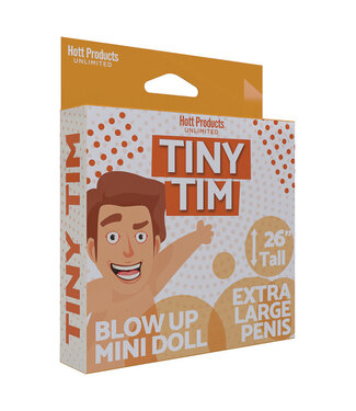 Tiny Tim Blow Up Party Doll