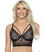 Black Strappy Shelf Bralette 74110