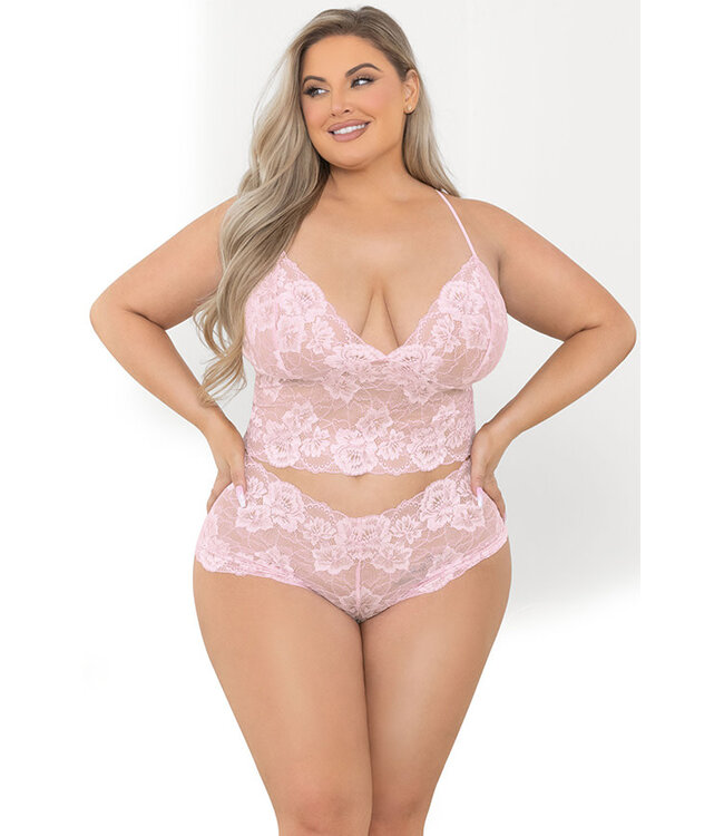 Caroline Plus Icy Pink Set 72154X