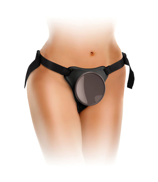 King Cock Elite Comfy Body Dock Strap-On Harness Black