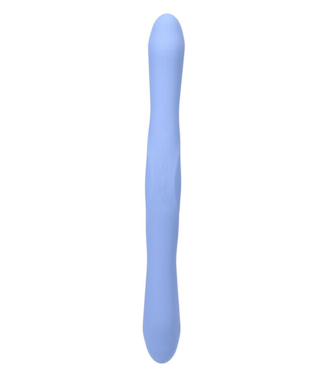 Tryst Duet Double Ended Vibrator with Wireless Remote Periwinkle