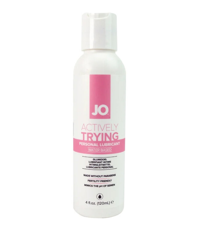 JO Actively Trying Paraben-Free Water-Based Lubricant 4oz