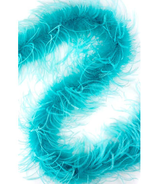 Dark Aqua/Light Turquoise Marabou Feather Boa