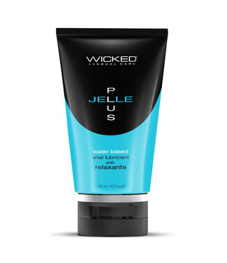 Wicked Jelle Plus Anal Lubricant With Relaxants 4oz