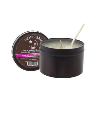 Earthly Body Massage Candle Skinny Dip